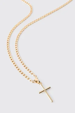 Collier Croix Dorée