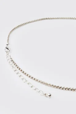 Collier croix gothique en argent
