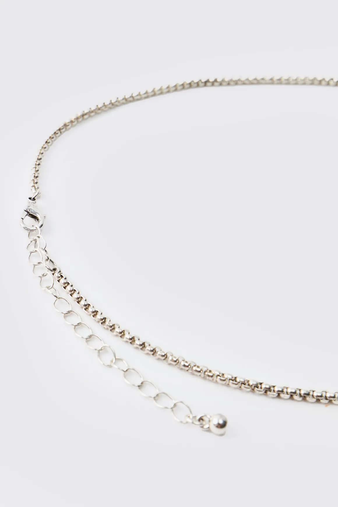 Collier croix gothique en argent