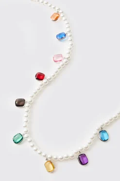 Collier de Perles Fantaisie Gem