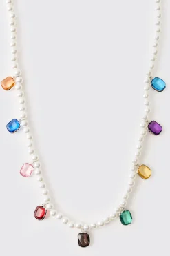 Collier de Perles Fantaisie Gem