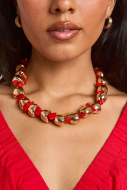 boohoo Collier À Grosses Perles Statement< Colliers