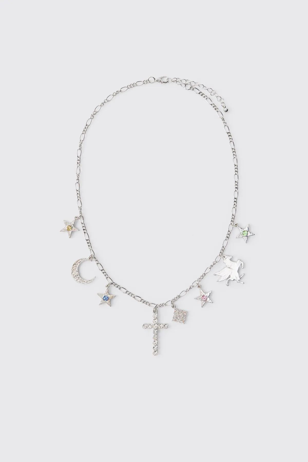 boohooMAN Collier Lune et Étoile<Homme Bijoux Et Montres