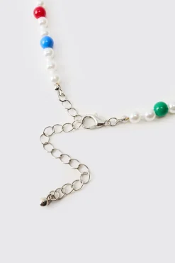 Collier Multi-Perles Œil Porte-Bonheur
