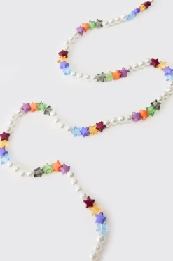 Collier Multi Étoiles & Perles