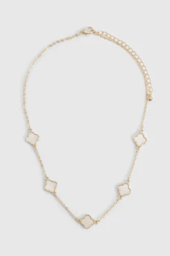 boohoo Collier Multi-Trèfle en s< Colliers