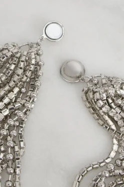 Collier Épais Superposé Diamanté