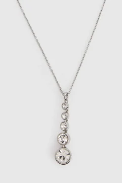 Collier Pendentif Flux De Cristaux