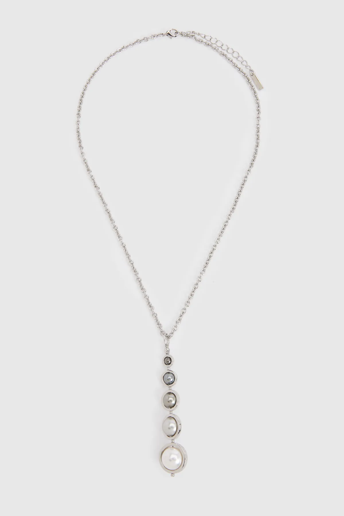 KarenMillen Collier Pendentif À Logo Et Perles< Colliers