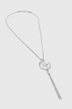 Collier Pendentif Perle Moderne