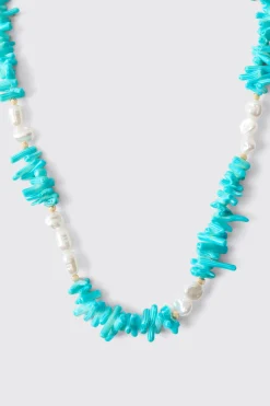Collier Perlé Coquillage & Perles