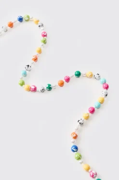 boohooMAN Collier à Perles en Pierres Précieuses<Homme Bijoux Et Montres