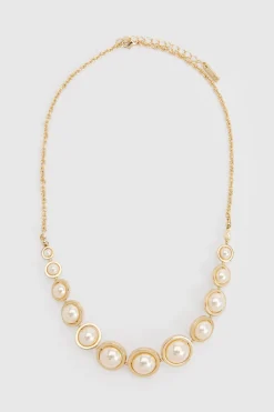 KarenMillen Collier À Perles Logo< Colliers