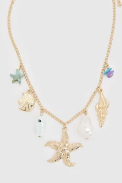 Collier Ras-de-cou À Breloques Océan