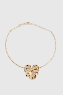 boohoo Collier Ras-de-cou Orchidée Statement< Colliers