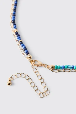 boohooMAN Collier Superposé À Breloques<Homme Bijoux Et Montres