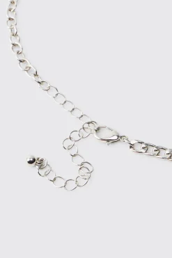 Collier Superposé Croix Gothique Argenté