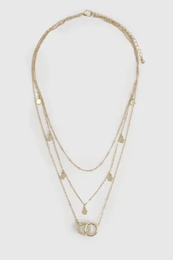 boohoo Collier Superposé À Plusieurs Rangs< Colliers