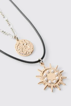 Collier Superposé Soleil