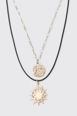 Collier Superposé Soleil