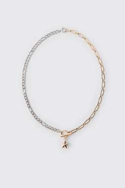 Collier Étoile Bicolore