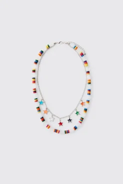 Collier Étoile Perlé