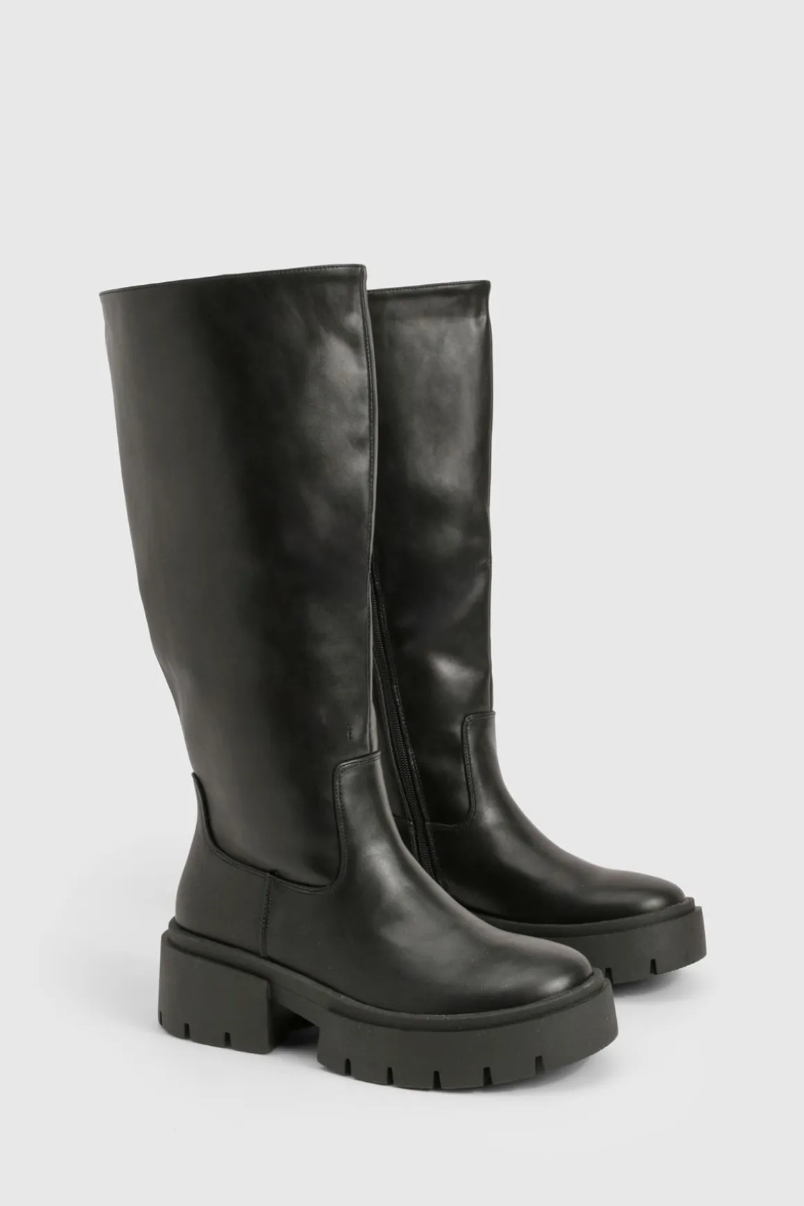 Column Bottes hautes à semelles épaisses