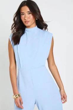 boohoo Combinaison Ajustée À Détails Plissés<Femme Combinaisons Et Combishorts