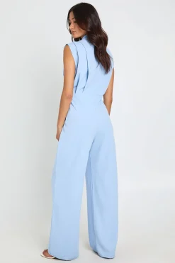 boohoo Combinaison Ajustée À Détails Plissés<Femme Combinaisons Et Combishorts