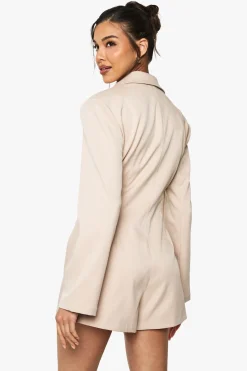 boohoo Combinaison blazer sur mesure<Femme Tailleurs|Combinaisons Et Combishorts