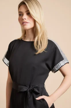 Dorothy Perkins Combinaison Ceinturée À Détails Paillettes<Femme Combinaisons Et Combishorts