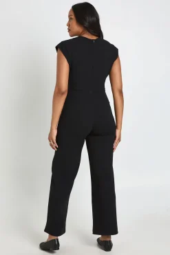 Combinaison De Maternité À Taille Froncée Et Jambes Larges