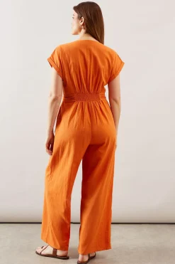 Combinaison En Coton Avec Détails Boutonnés