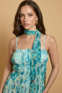 Combinaison En Mesh Plissé Avec Détail Corset