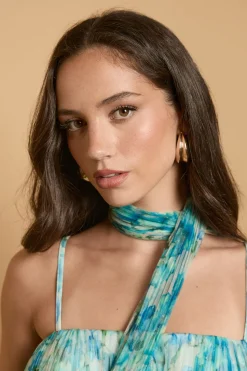 Combinaison En Mesh Plissé Avec Détail Corset