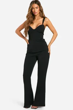 boohoo Combinaison à jambes larges<Femme Combinaisons Et Combishorts