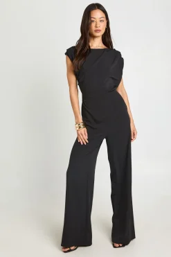 Combinaison Pantalon Large Asymétrique Pour Grande Taille