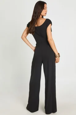 Combinaison Pantalon Large Asymétrique Pour Grande Taille