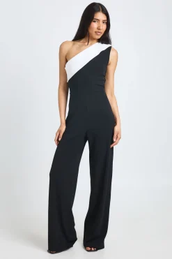 Combinaison-pantalon Large Monochrome Pour Femmes Grandes Tailles