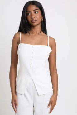 Combinaison-pantalon Large Tailleur À Bandeau