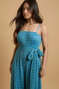 Oasis Combinaison Petite En Mesh Plissé Avec Détail Corset<Femme Combinaisons Et Combishorts