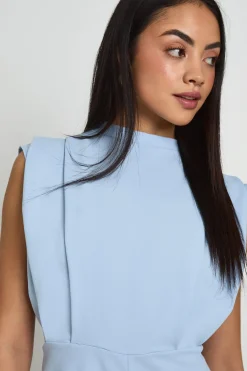 boohoo Combinaison-short Ajustée À Détails Plissés<Femme Tailleurs|Combinaisons Et Combishorts