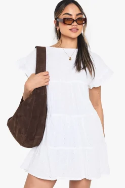 boohoo Combinaison smock brodée<Femme Combinaisons Et Combishorts