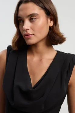 KarenMillen Combinaison Tailleur Drapée à Jambes Larges<Femme Tailleurs|Combinaisons Et Combishorts