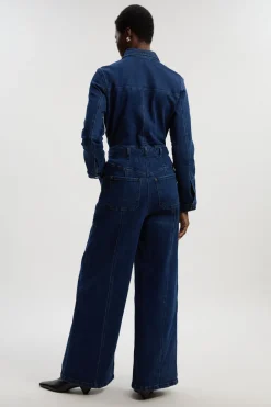 Combinaison Western en Denim