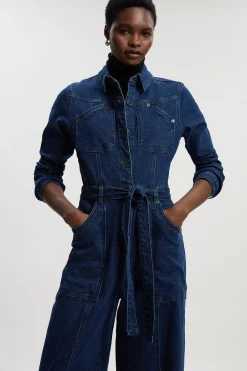 Combinaison Western en Denim