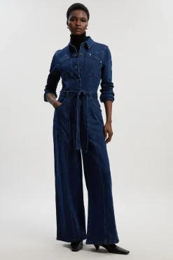 Combinaison Western en Denim