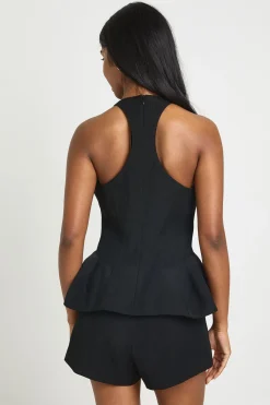 boohoo Combishort Bustier À Col Licou Structuré<Femme Tailleurs|Combinaisons Et Combishorts