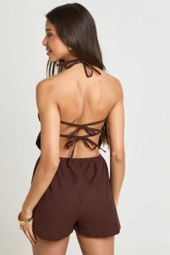 Combi-short Froncée Aspect Lin