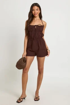 Combi-short Froncée Aspect Lin
